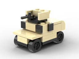 1:72 Scale Humvee