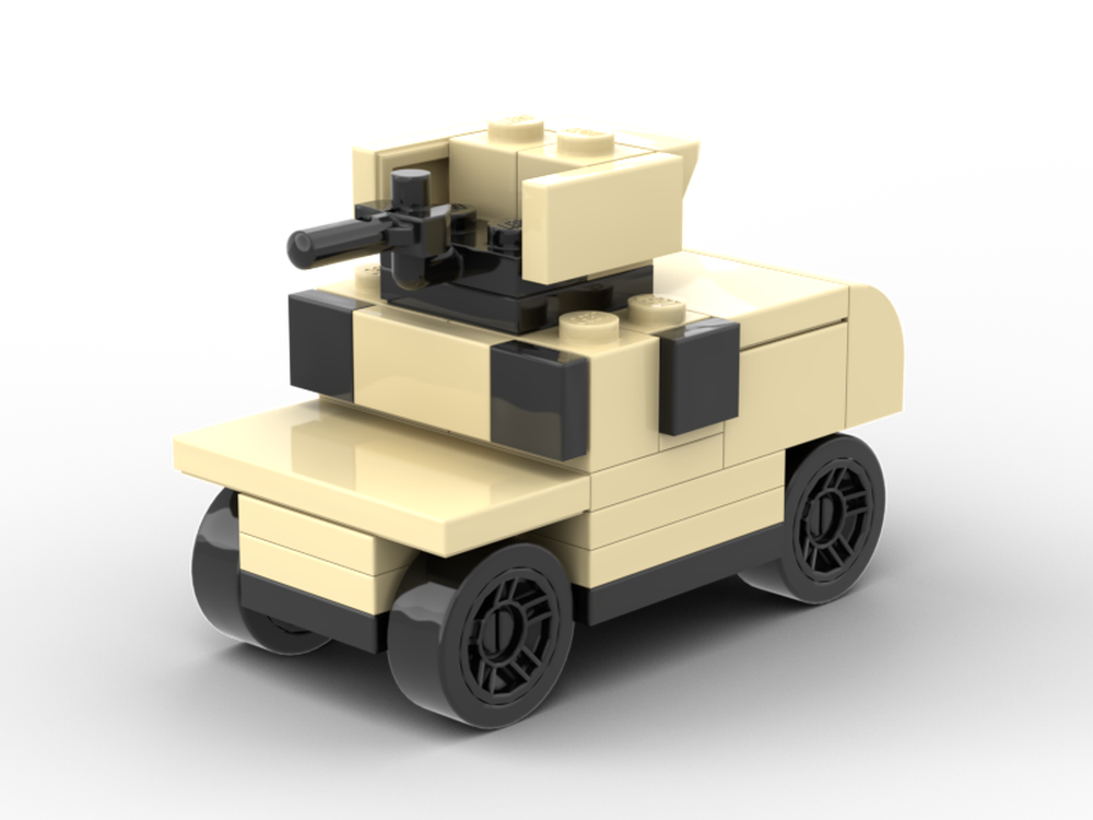 Lego 1:72 Scale Humvee