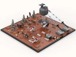 Micro Star Wars Battle of Geonosis #2