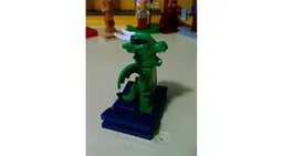 CMF display stand for Lego display case