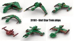 31161 - 6in1 Star Trek ships