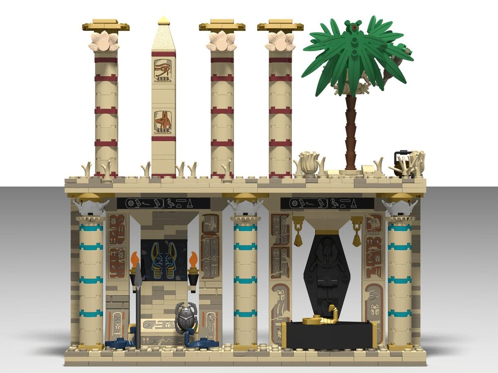 Lego Egyptian Souls in frame - Part B