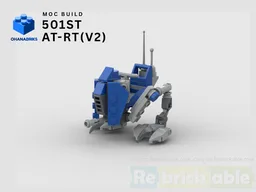 (UPDATE!) 501st AT-RT - Minifig Scale