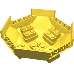 Cockpit 10 x 10 x 4 Octagonal / Yellow