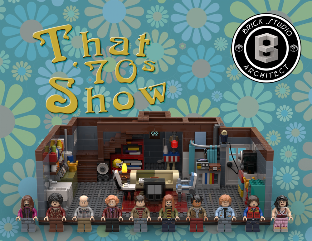 Lego That 70's Show Basement