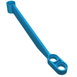 Technic Wishbone Suspension Arm 9L / Dark Azure