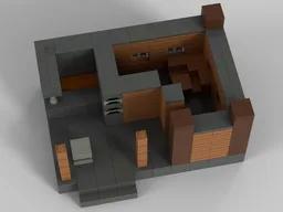 Minecraft old style Blacksmith