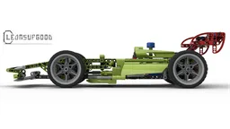 8649 C-Model: LIME MACHINE Formula Racer