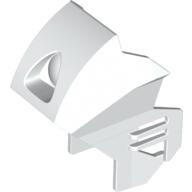 Lego Fairing, Motorcycle 4 x 3 x 3 with Axle / White