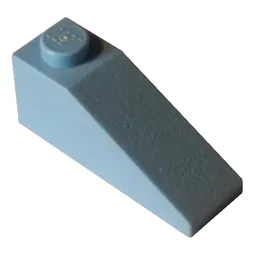 Brick Sloped 33° 3 x 1 / Pastel Blue