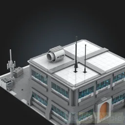 Modular Coruscant Warehouse