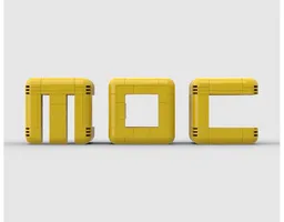 Three Sided Letter Block