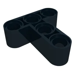 Technic Beam 3 x 3 T-Shape Thick / Black