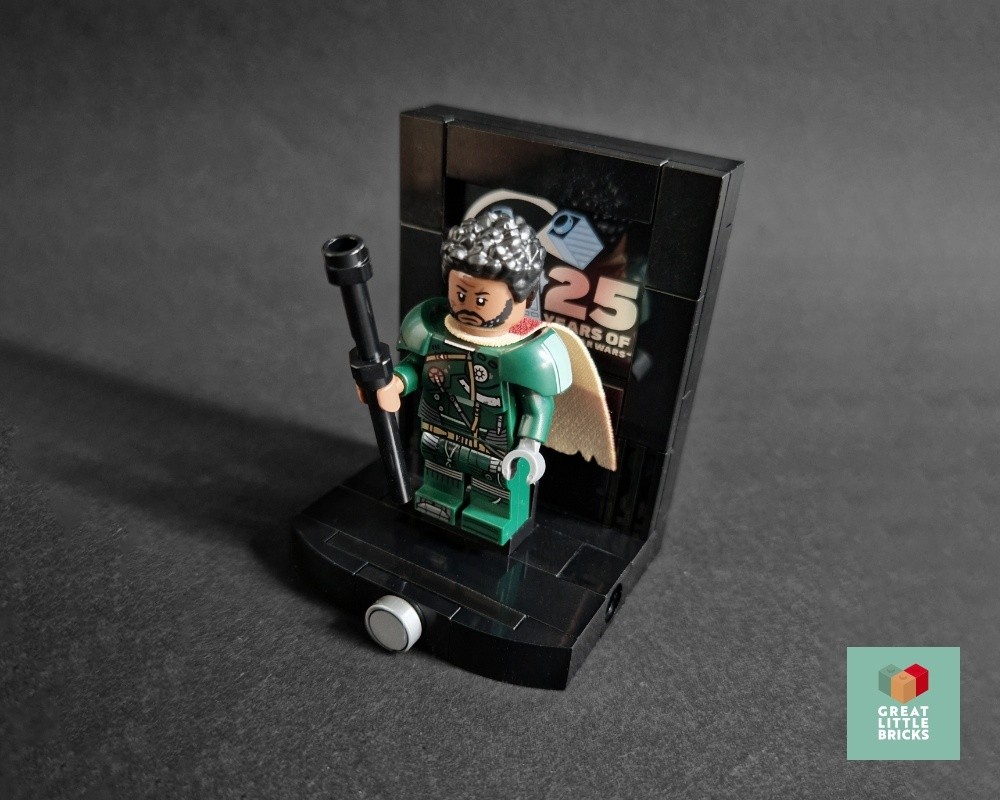 Lego 25 years of Lego SW minifigure display stand