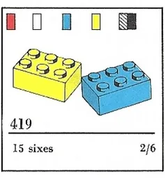 2 x 3 Bricks (The Building Toy)