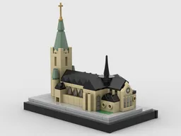 Paderborn Cathedral - 1:1000