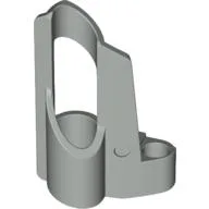 Technic Panel Fairing # 5 Small Short, Large Hole, Side A / Light Gray