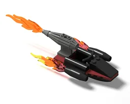Rocket-powered Jetski