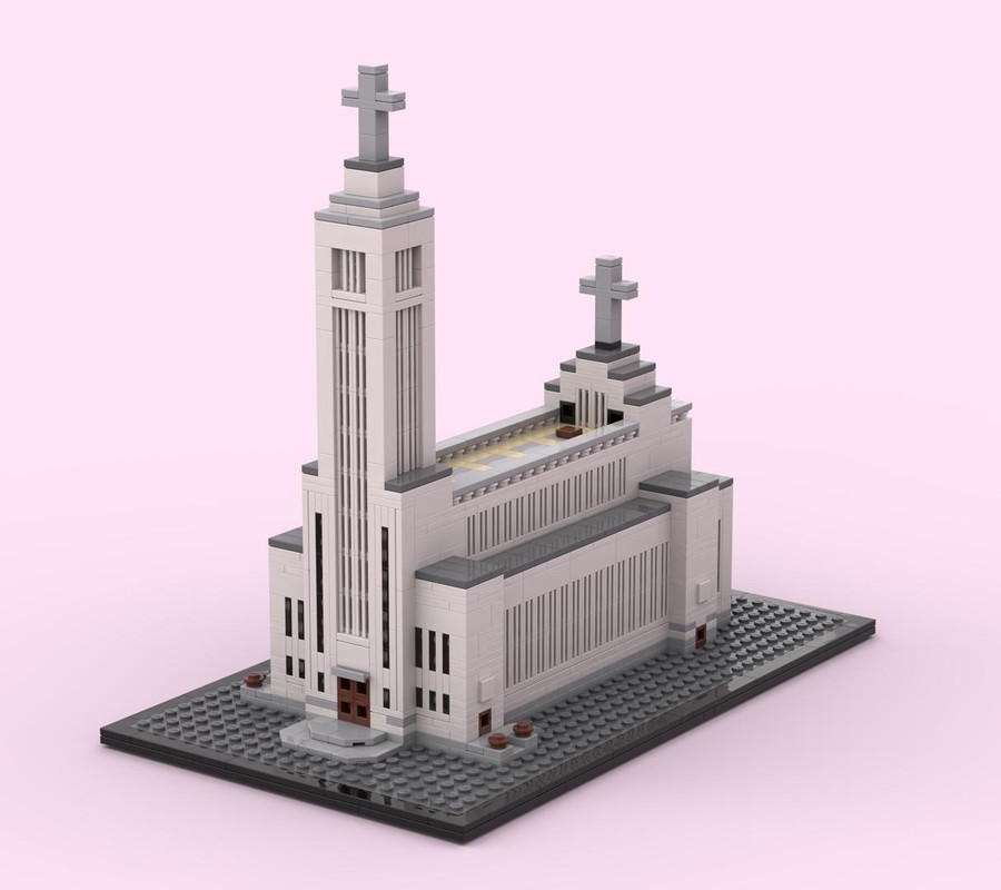Lego Lithuanian Kaunas Christ's Resurrection Basilica