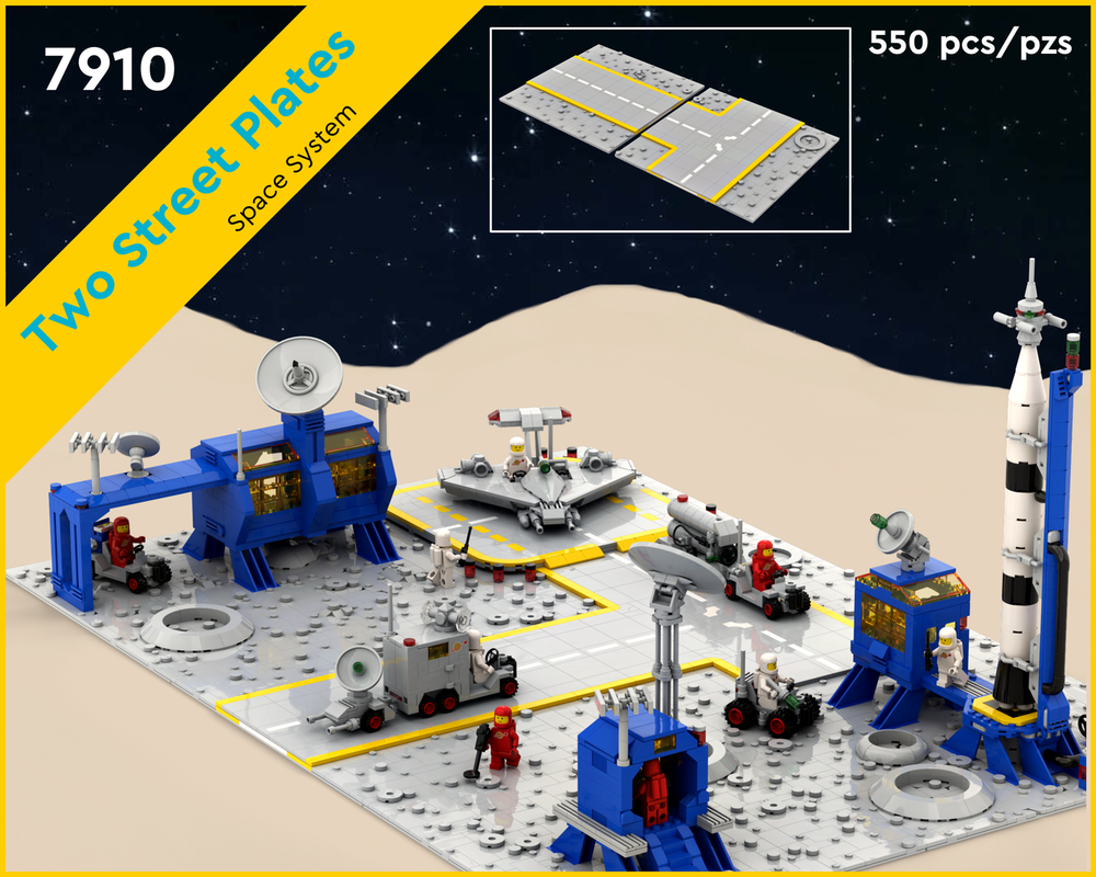 Lego Two Street Plates