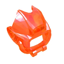 Headwear Accessory Visor / Divers Mask (Underwater) / Trans-Neon Orange
