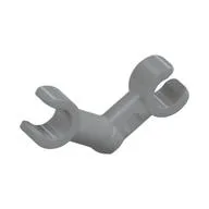 Arm Skeleton [Bent / 2 Clips] / Light Bluish Gray