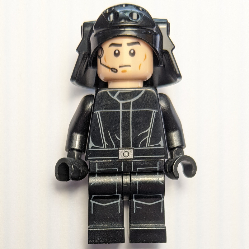 Lego Imperial Trooper with Black Helmet and Headset