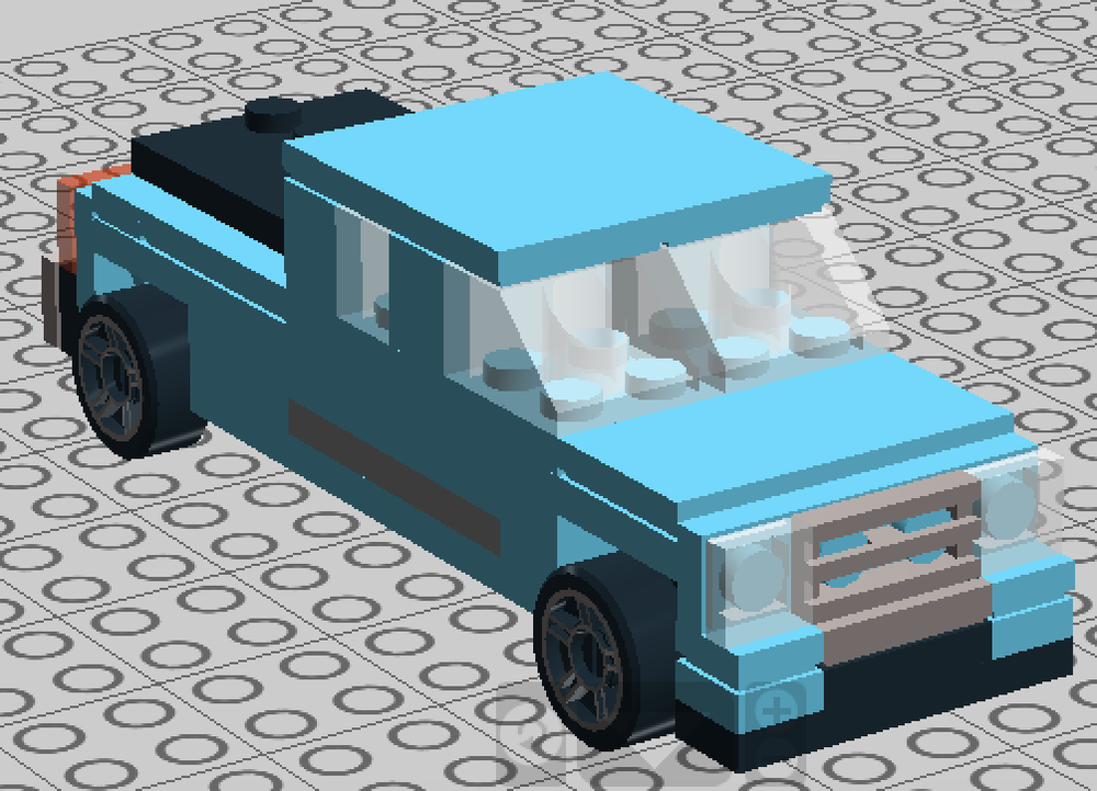 Lego 2008 Chevrolet Silverado 1500 LT Extended Cab