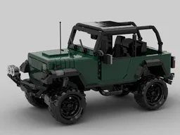 1995 Jeep Wrangler Dark Green