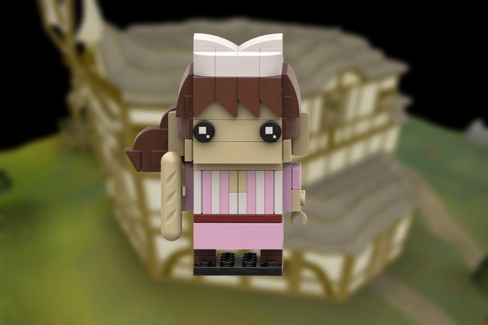 Lego Sandwich Lady