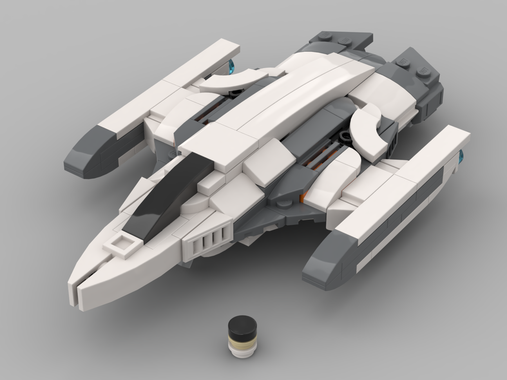 Lego 1:250 scale elite dangerous Imperial Courier