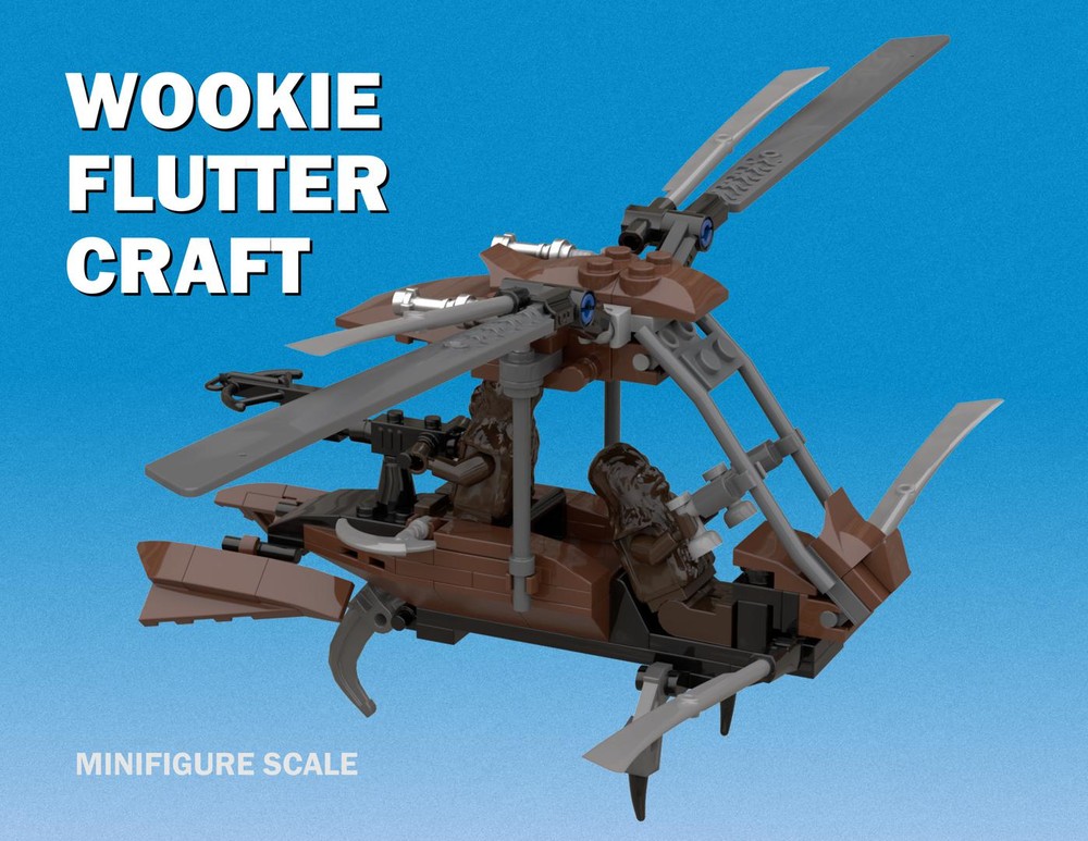 Lego Wookie Fluttercraft