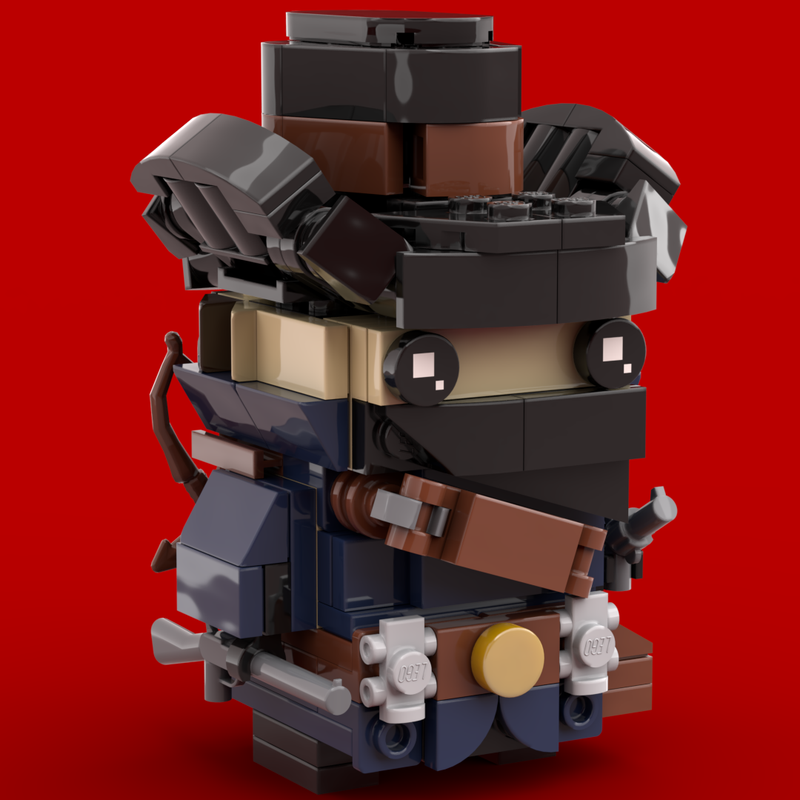 Lego Prologue Arthur Morgan Brickheadz (Red Dead Redemption 2)