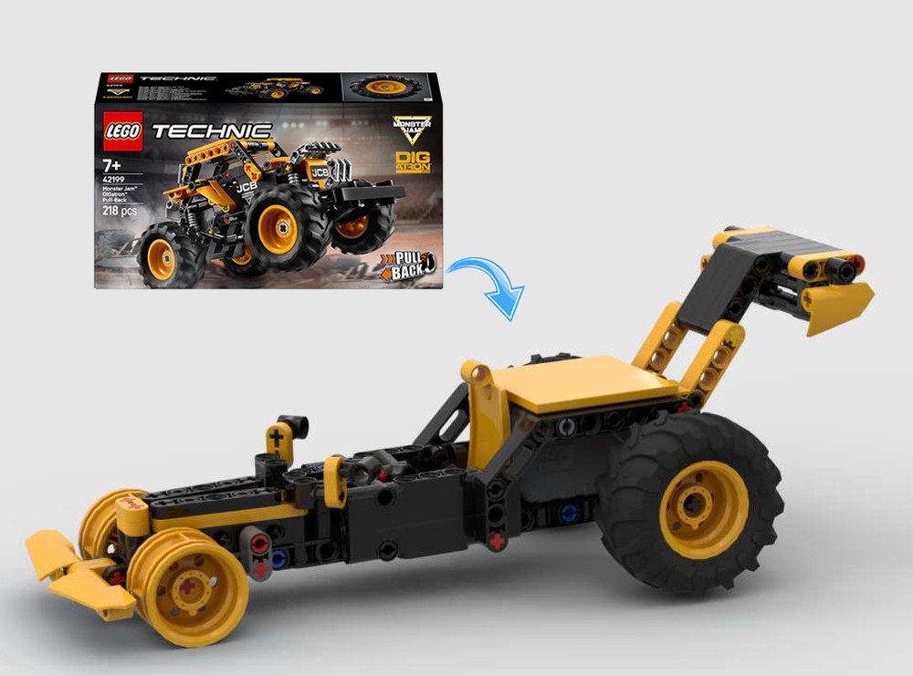 Lego Dragster 42199 Alternative