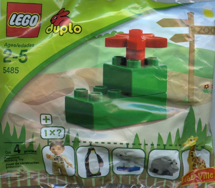 Lego Zoo Animals - Zookeeper
