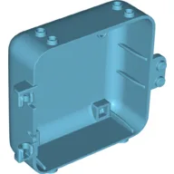 Pod, Square 3 x 8 x 6 2/3 [Female] / Medium Azure