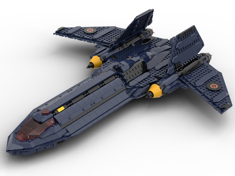 Lego X-Men Blackbird / X-Jet