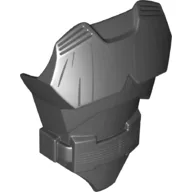Large Figure Torso Cover with Raised Belt and Darth Maul Print / Black