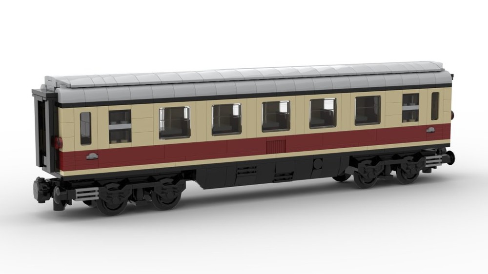 Lego 1st class TEE/Rheingold compartment wagon