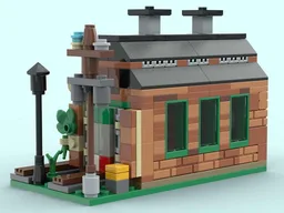 Old Train Engine Shed Mini Build