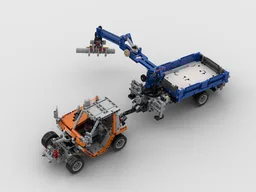 42128 Trailer with Crane