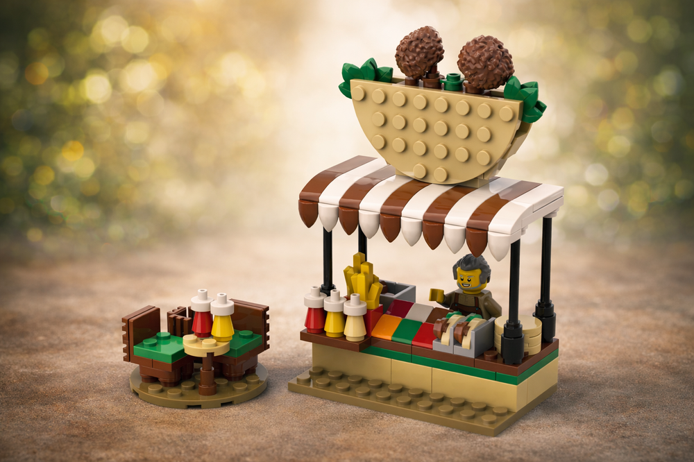 Lego Falafel Stand