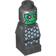 Microfig Heroica Goblin Guardian / Pearl Titanium