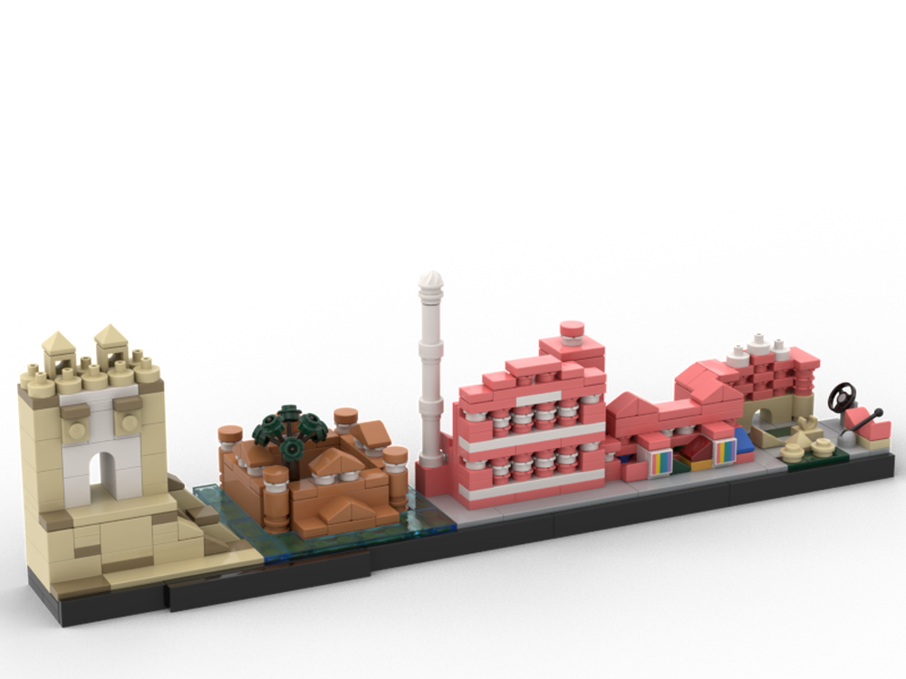 Lego Jaipur Skyline