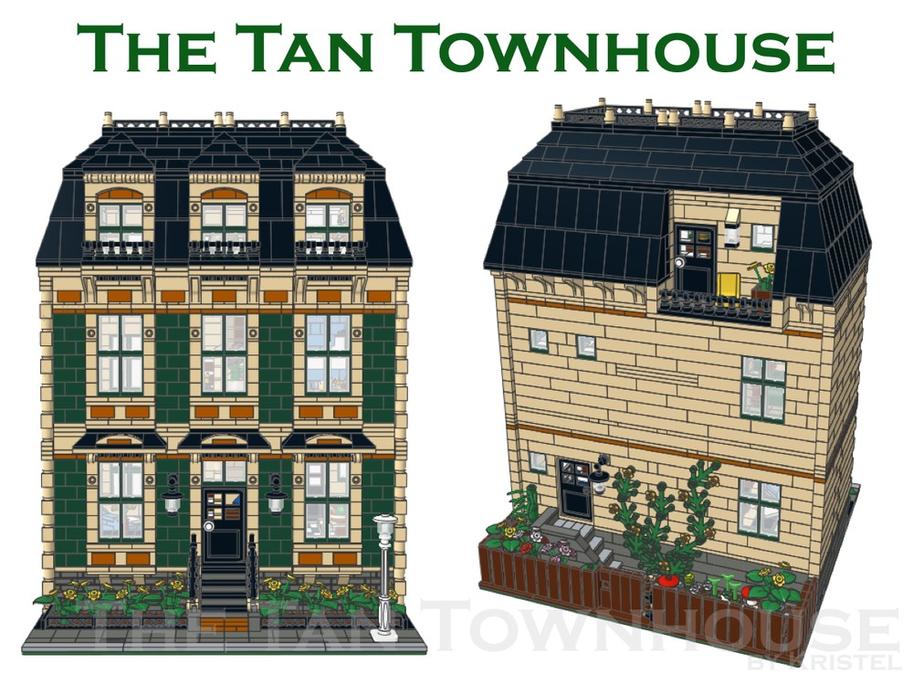 Lego Tan Townhouse