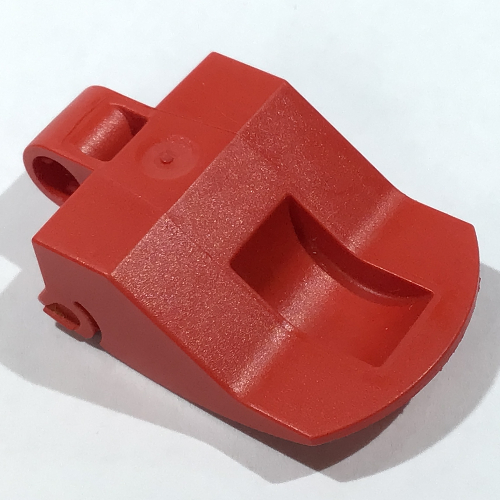 Lego Large Figure Mask Holder Krana 3 x 4 / Red