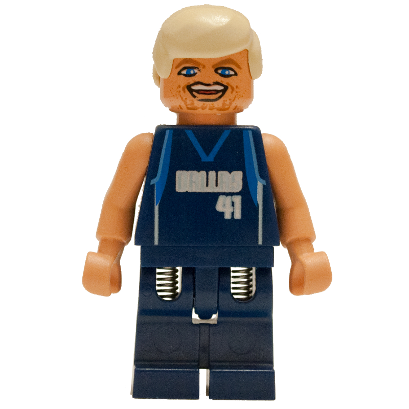Lego Dirk Nowitzki, Dallas Mavericks #41