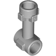 Bar 1L with Top Stud and Two Side Studs / Light Bluish Gray