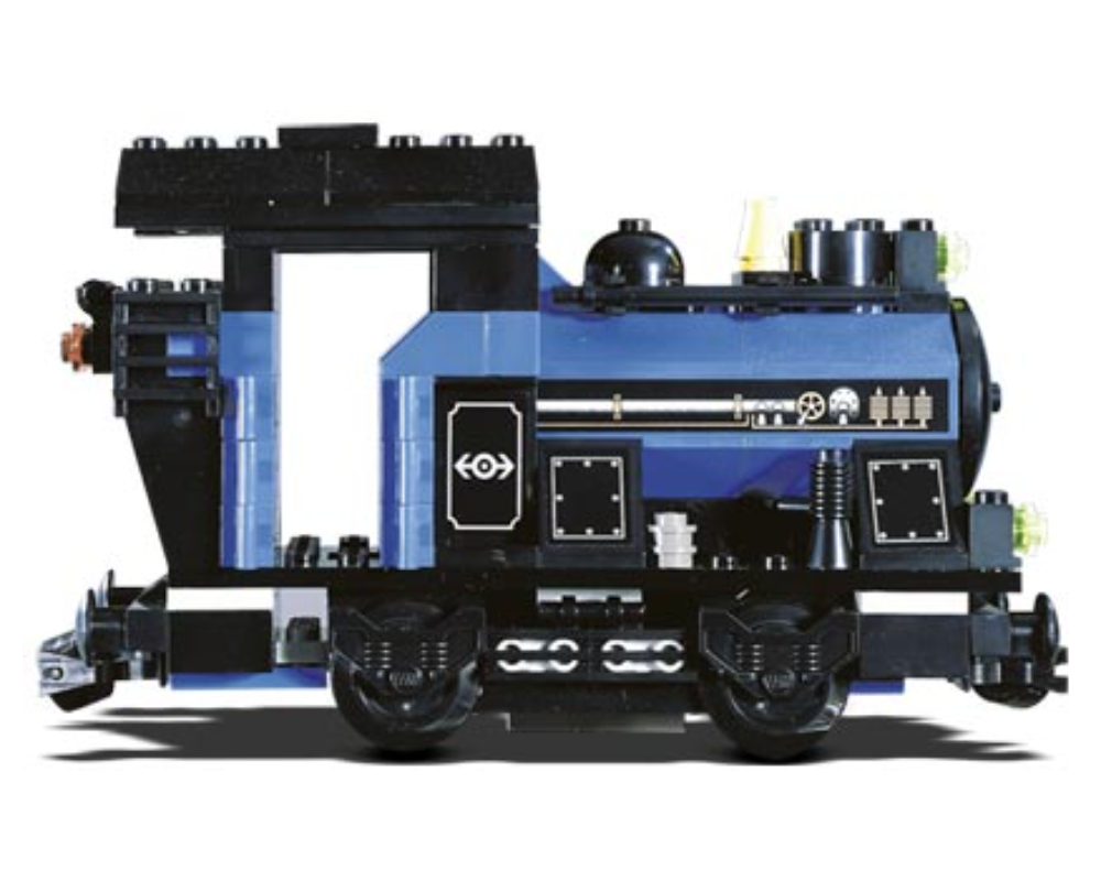 Lego Small Train Engine Blue