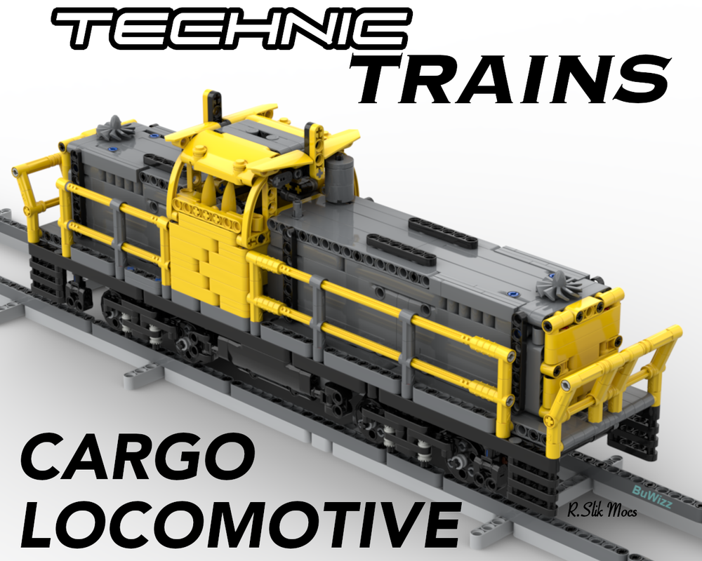 Lego Technic Cargo Loc BuWizz GreYellow